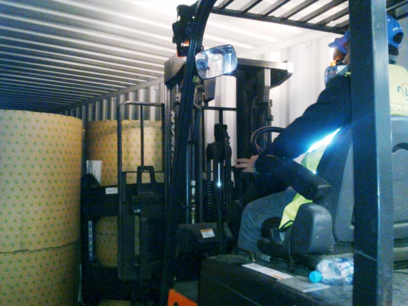 Warehouse storage and handling