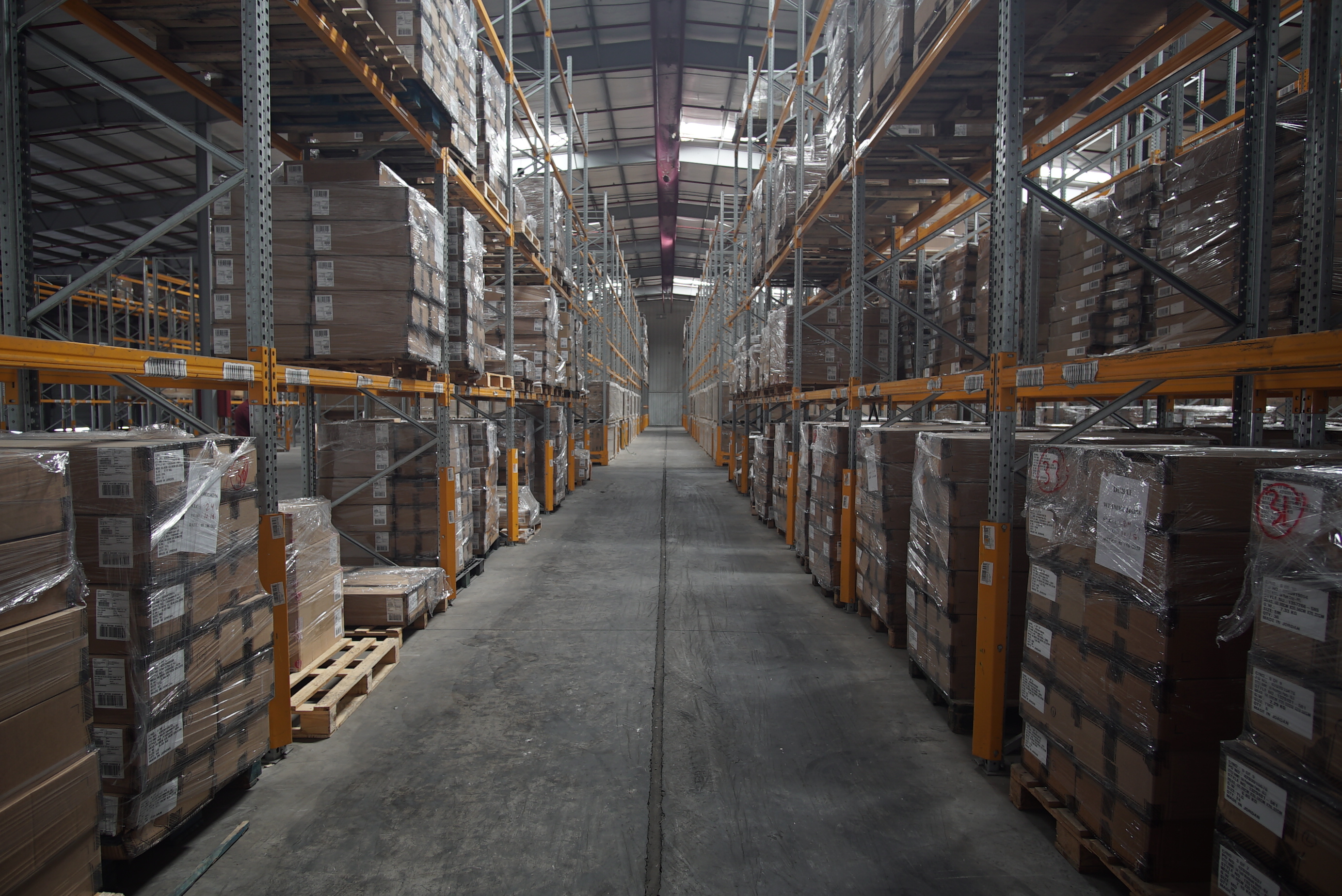 Warehouse storage and handling