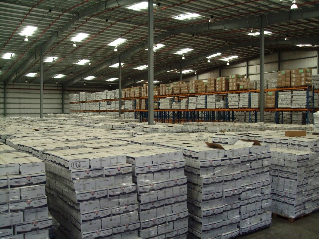 Warehouse storage and handling