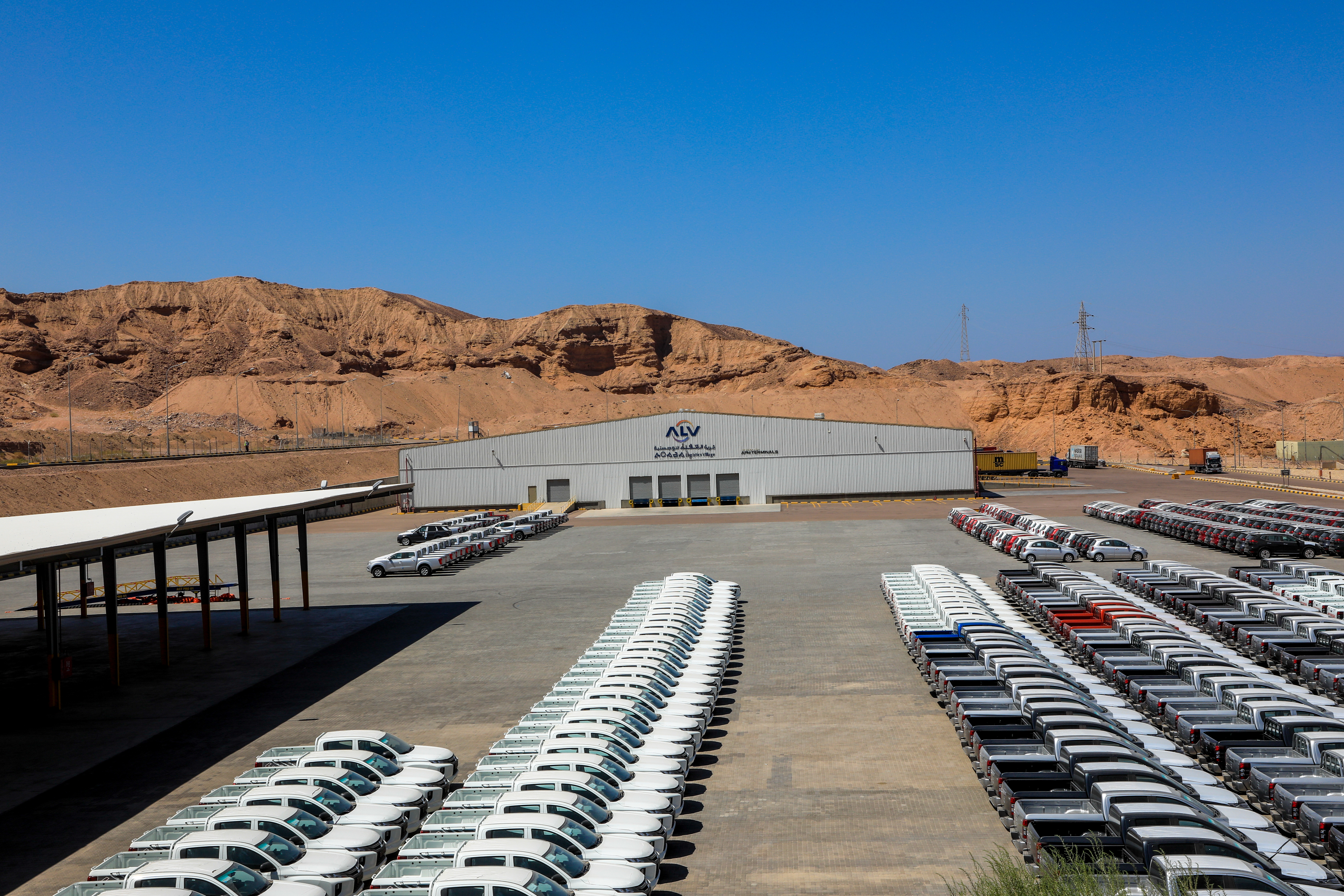 Open yard storage and handling