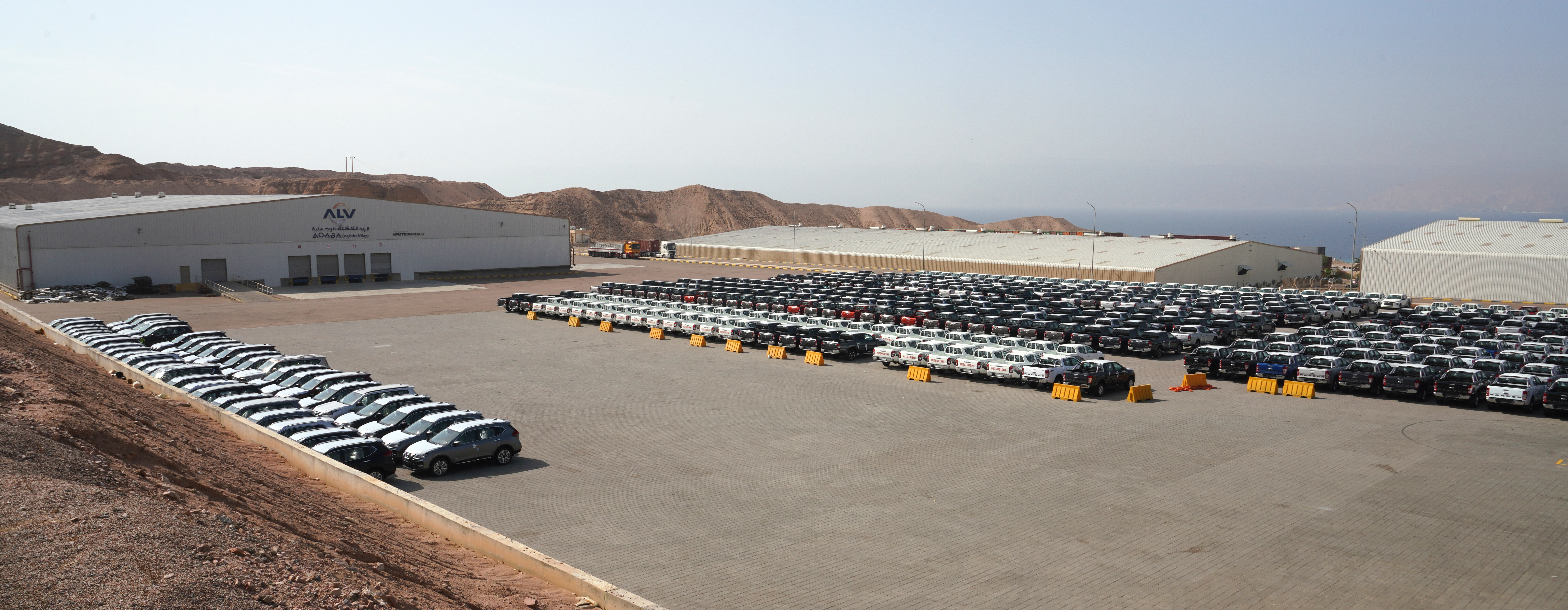 Open yard storage and handling