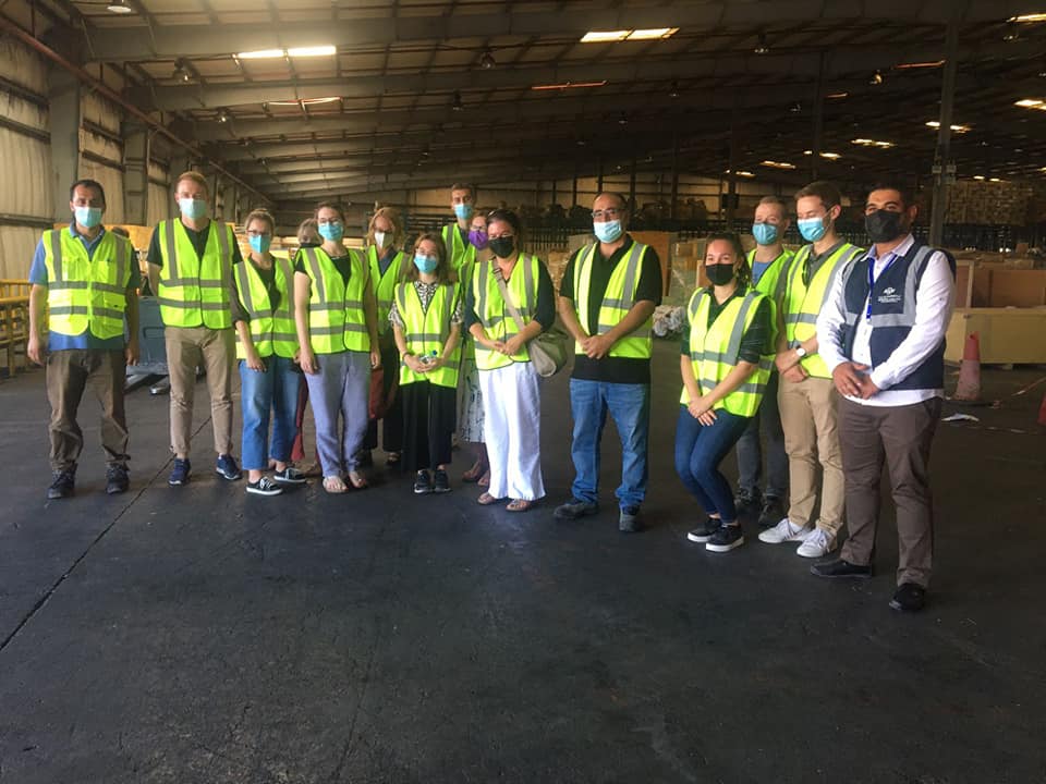 Aqaba Logistics Village hosts a group of bilateral studies students