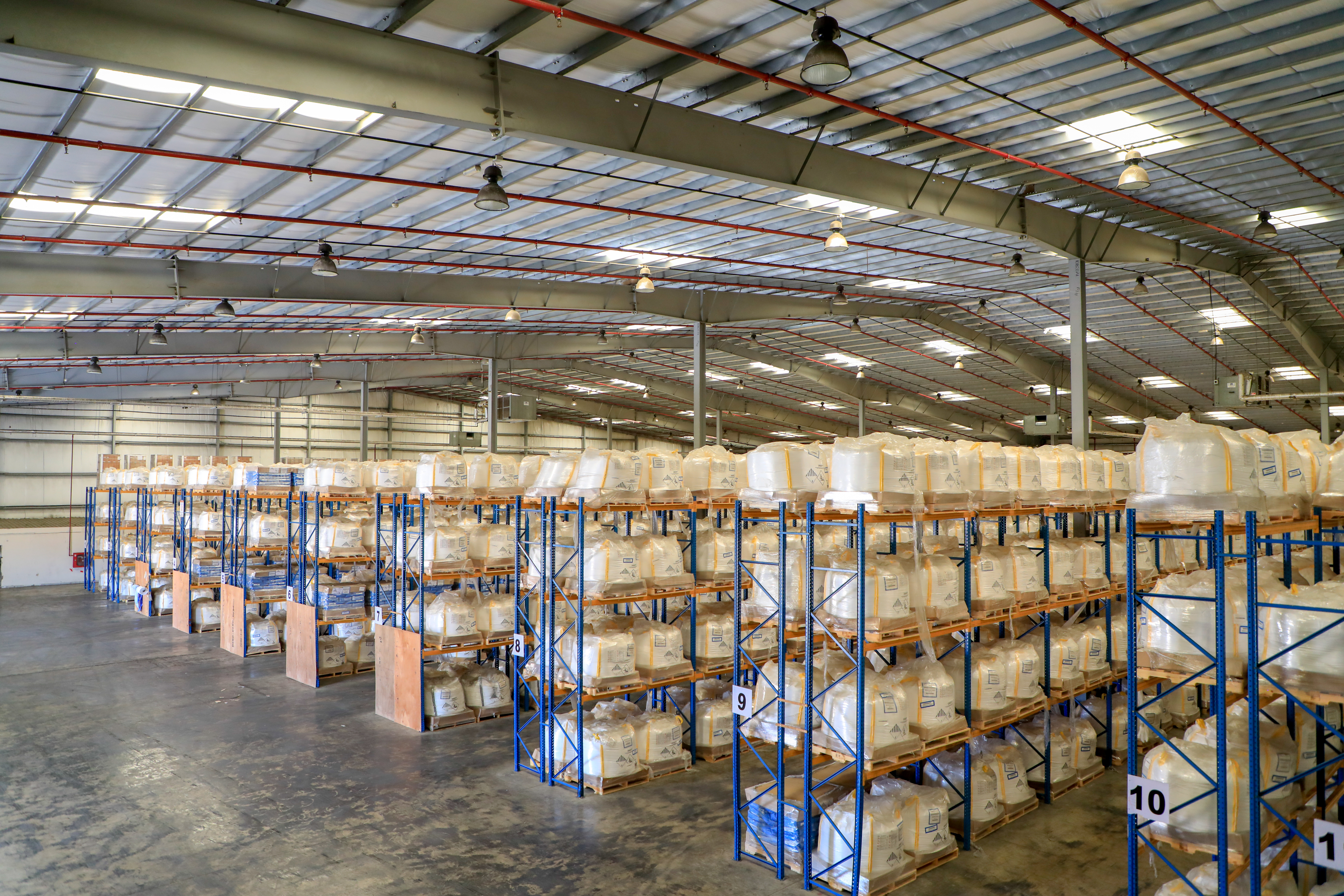 Warehouse storage and handling